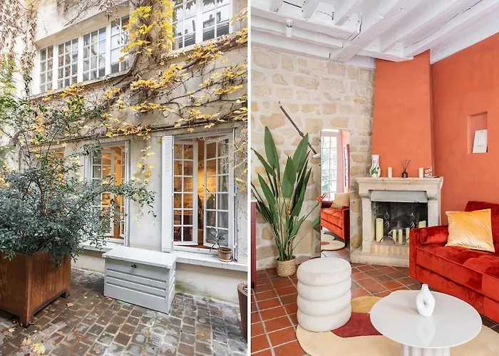 Parisian Duplex In Marais With Sauna Apartament *