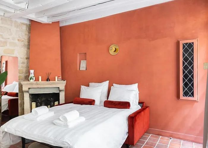 公寓 Parisian Duplex In Marais With Sauna *