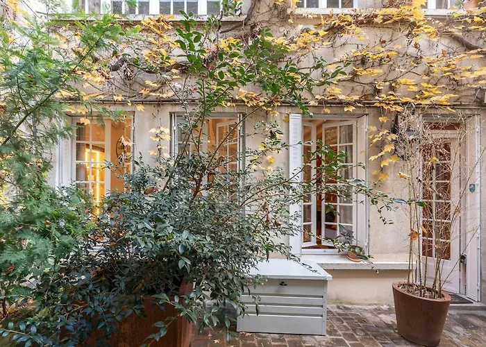 公寓 Parisian Duplex In Marais With Sauna *