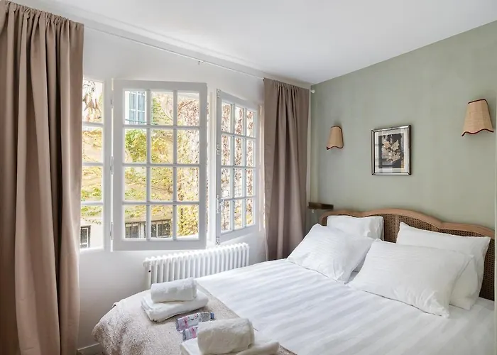 公寓 Parisian Duplex In Marais With Sauna *